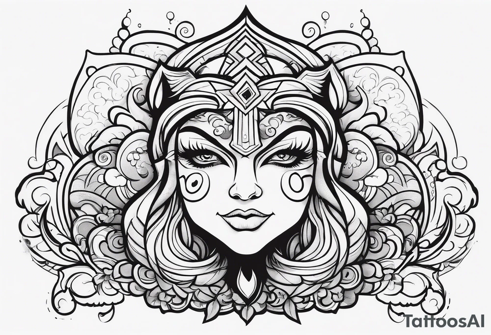 Own god forearm tattoo idea