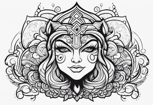 Own god forearm tattoo idea