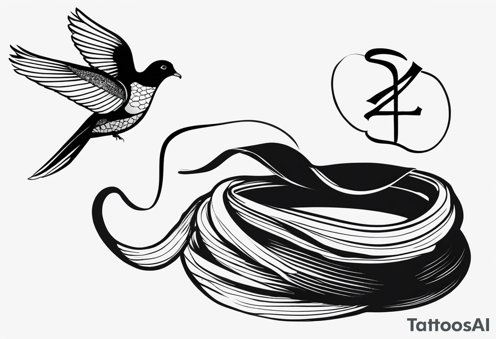 A Snake and a dove with “Matthew 10:16” included tattoo idea