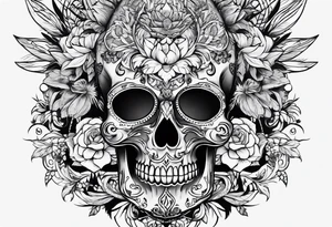 Dwie twarze tattoo idea