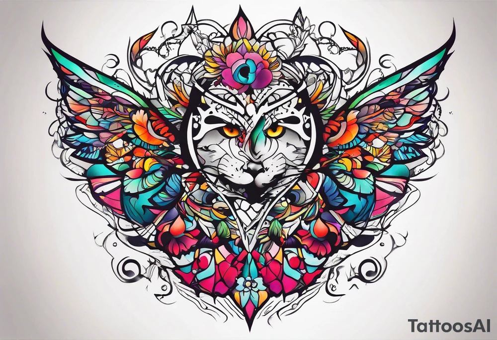 Wound mark tattoo design tattoo idea