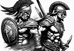 Spartan Warrior tattoo idea