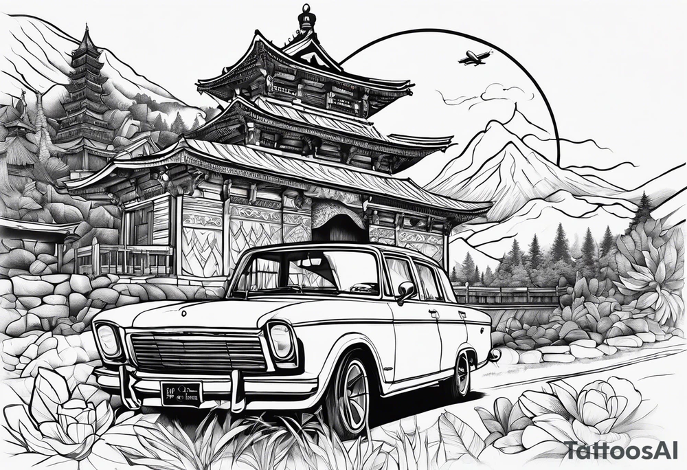 Something that describes a love for travel, very simple and basic tattoo idea