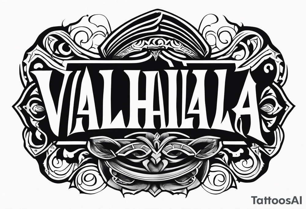 Valhalla tattoo idea