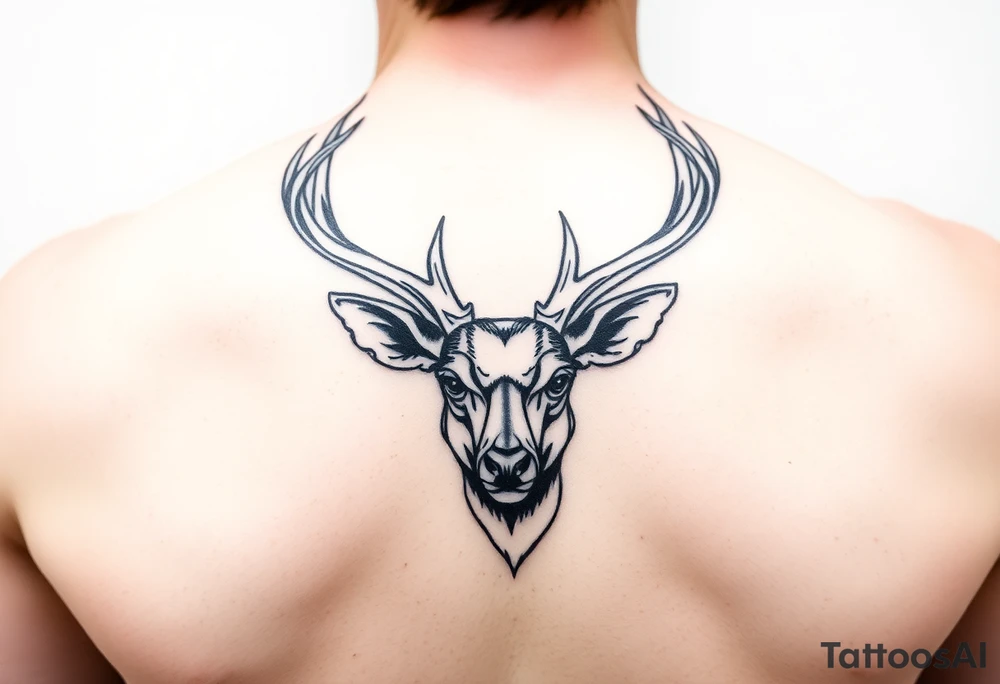 Sorcerer buck deer tattoo idea