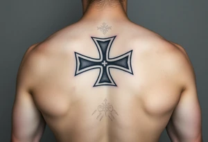 german iron cross tattoo idea