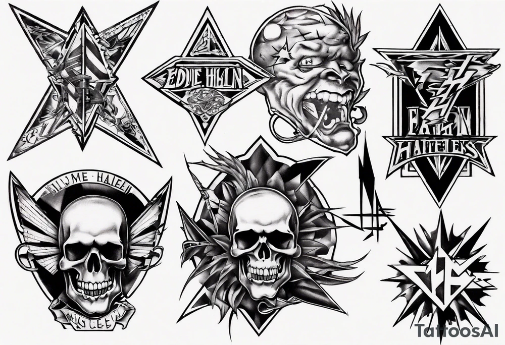 eddie van halen tattoo idea