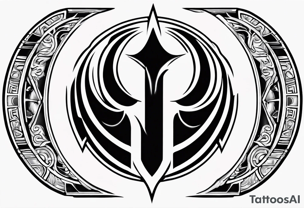 Star Wars Jedi logo tattoo idea