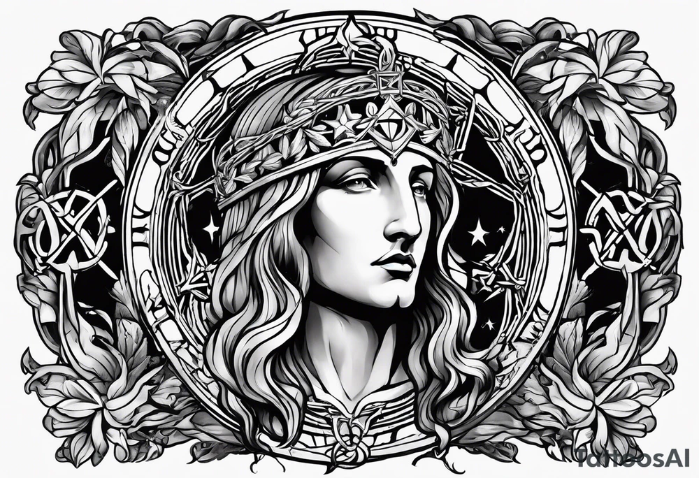 Witchcraft Jesus jail mom farm cancer zodiac 69 broken blessed lost tattoo idea Witchcraft Jesus jail mom farm cancer zodiac 69 broken blessed lost tattoo idea