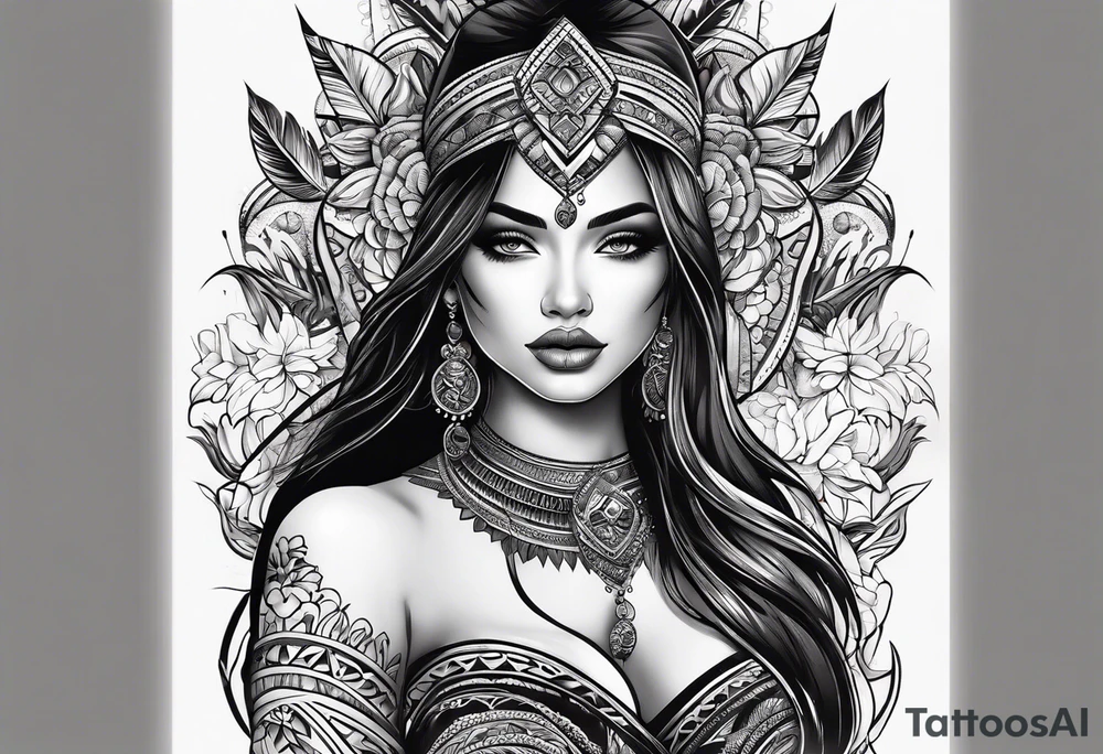 femal tattoo idea