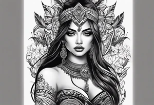 femal tattoo idea