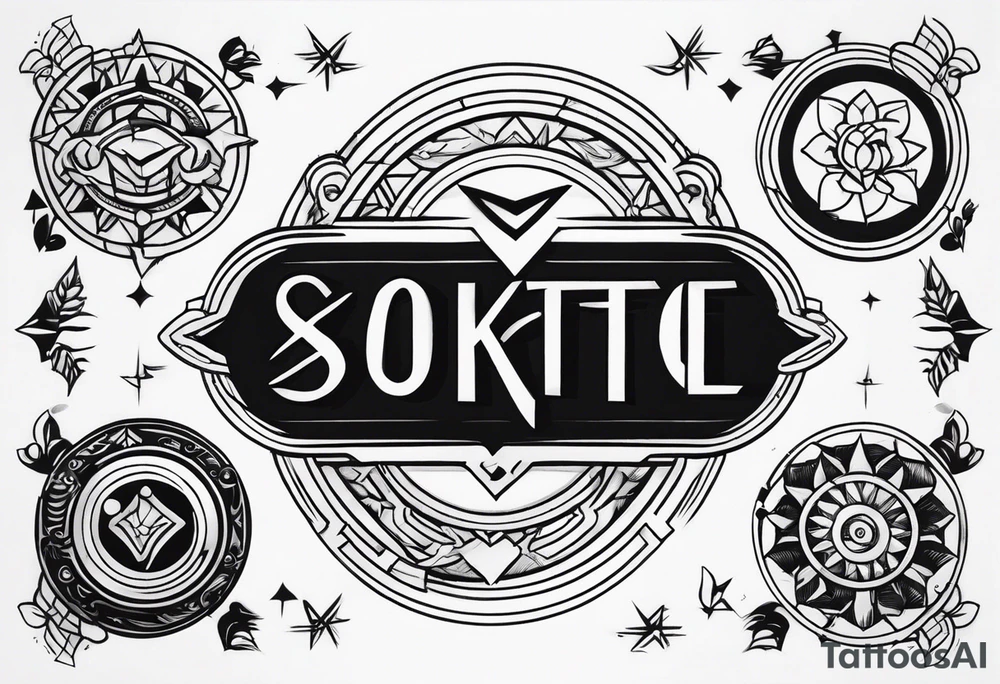 LOGO MANGA tattoo idea