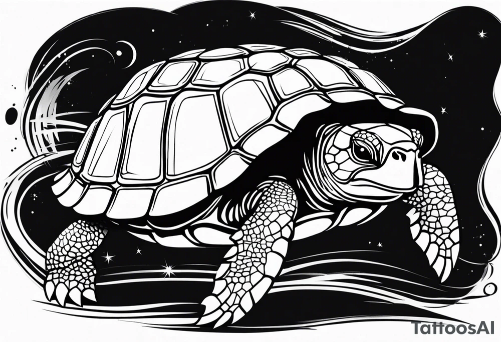 Wise Turtle tattoo idea