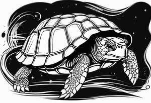 Wise Turtle tattoo idea