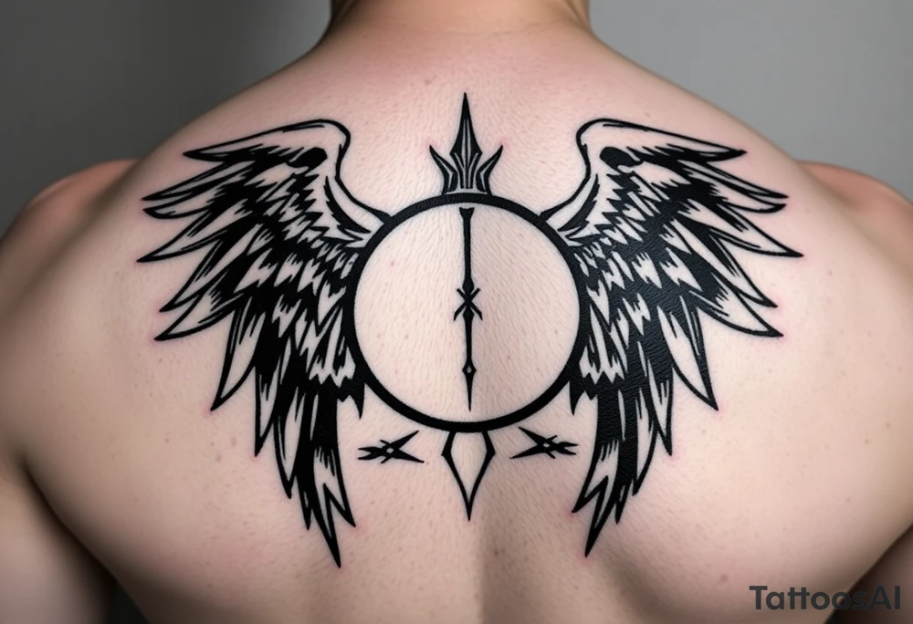 generate tattoos that are exactly similar to racist prison gang ones, no imperfections and PNG format tattoo idea