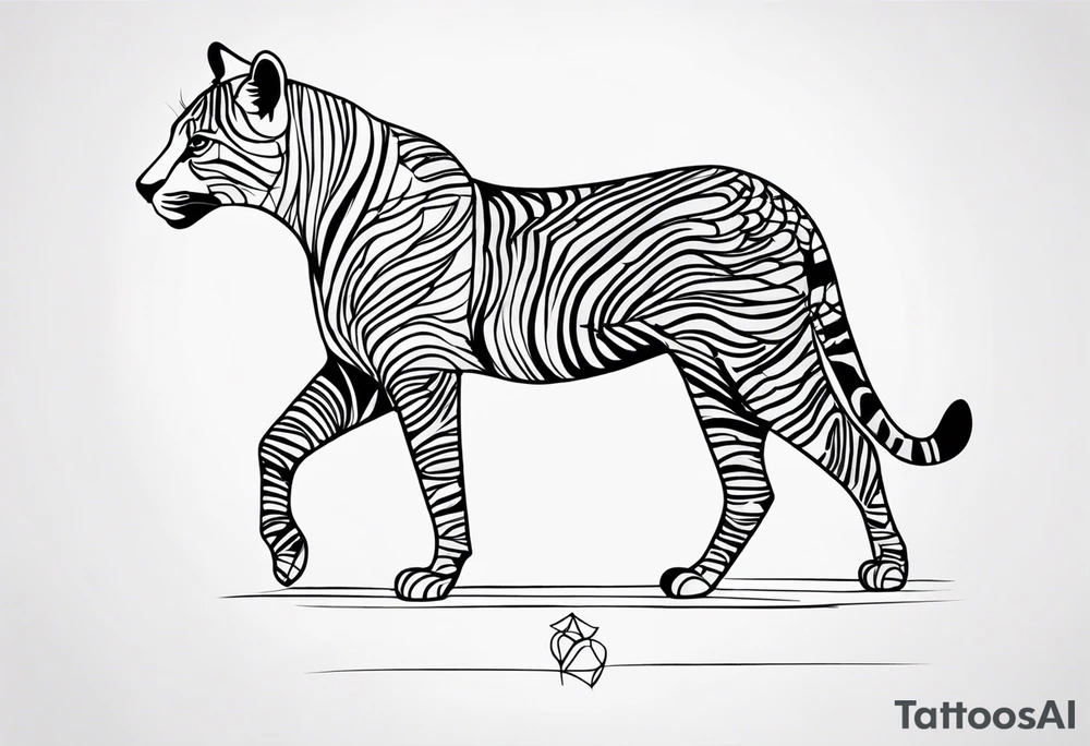 Animal Print ONLY tattoo idea