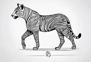 Animal Print ONLY tattoo idea