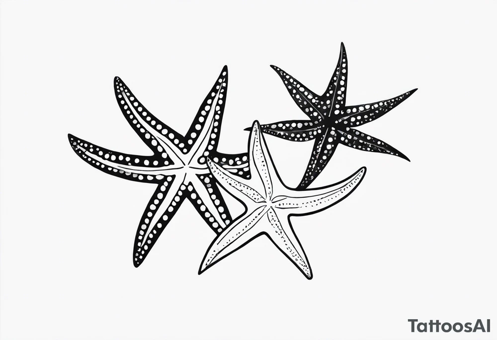 Two Starfish tattoo idea