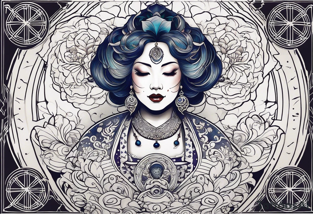 Madame leota tattoo idea