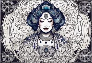 Madame leota tattoo idea