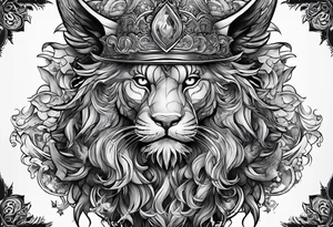 A dark fantasy tattoo tattoo idea