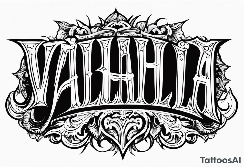 Valhalla 
 mist tattoo idea