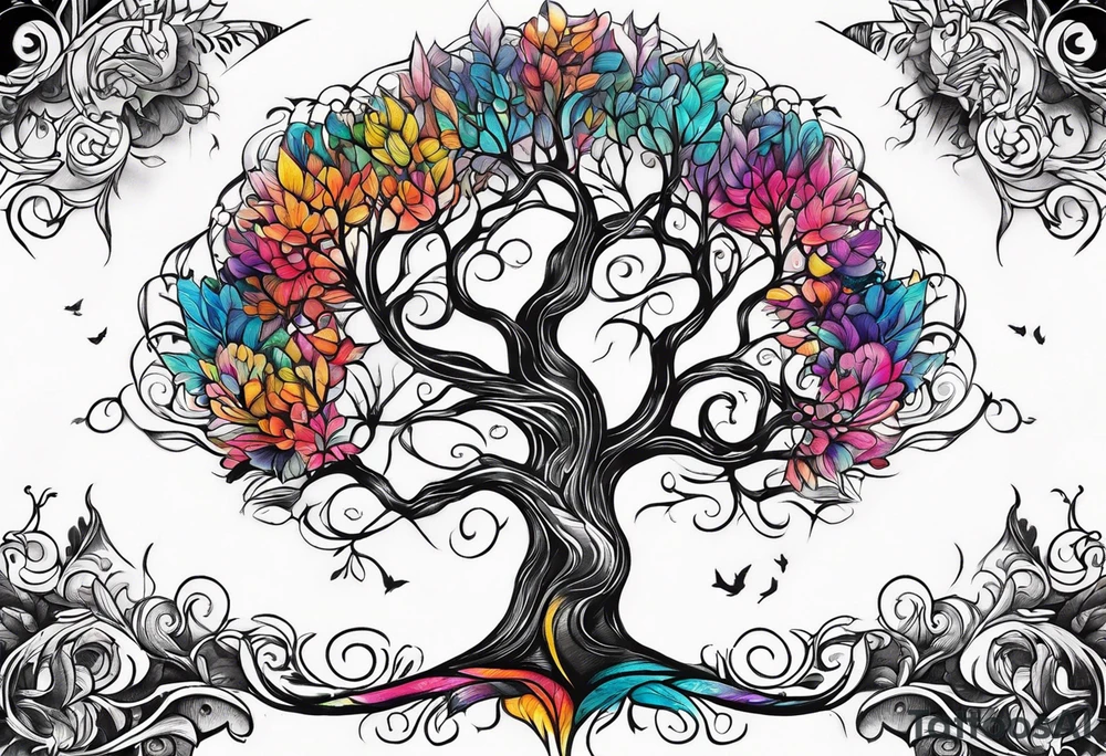 Tree of life tattoo idea