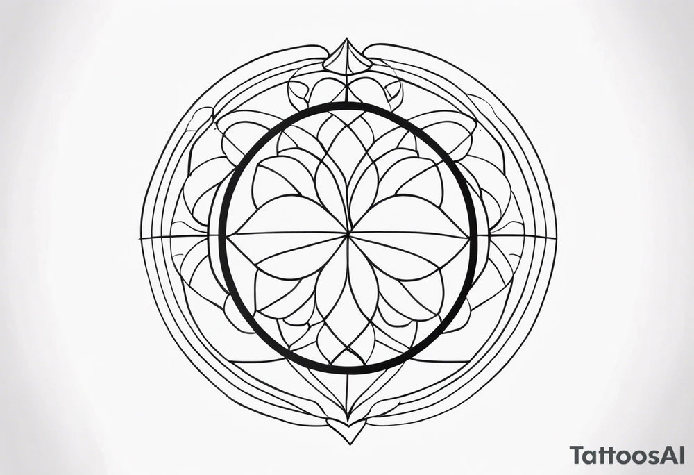 Heart and mind balance quote tattoo tattoo idea