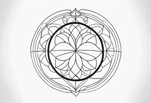 Heart and mind balance quote tattoo tattoo idea