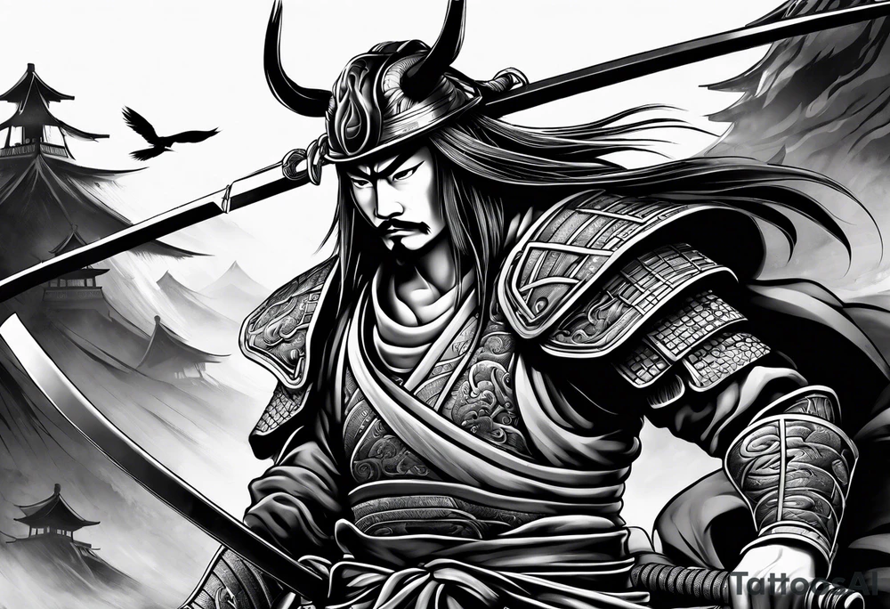 samurai tattoo idea