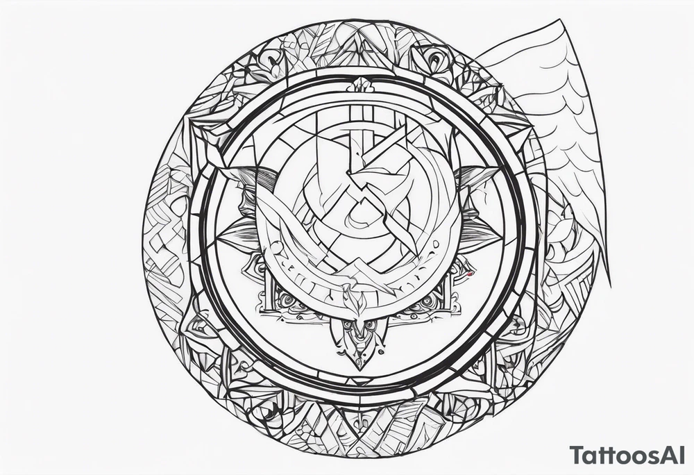 Some romanian mythology and the date 15.07.2006 tattoo idea Some romanian mythology and the date 15.07.2006 tattoo idea