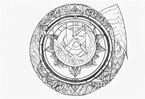 Some romanian mythology and the date 15.07.2006 tattoo idea