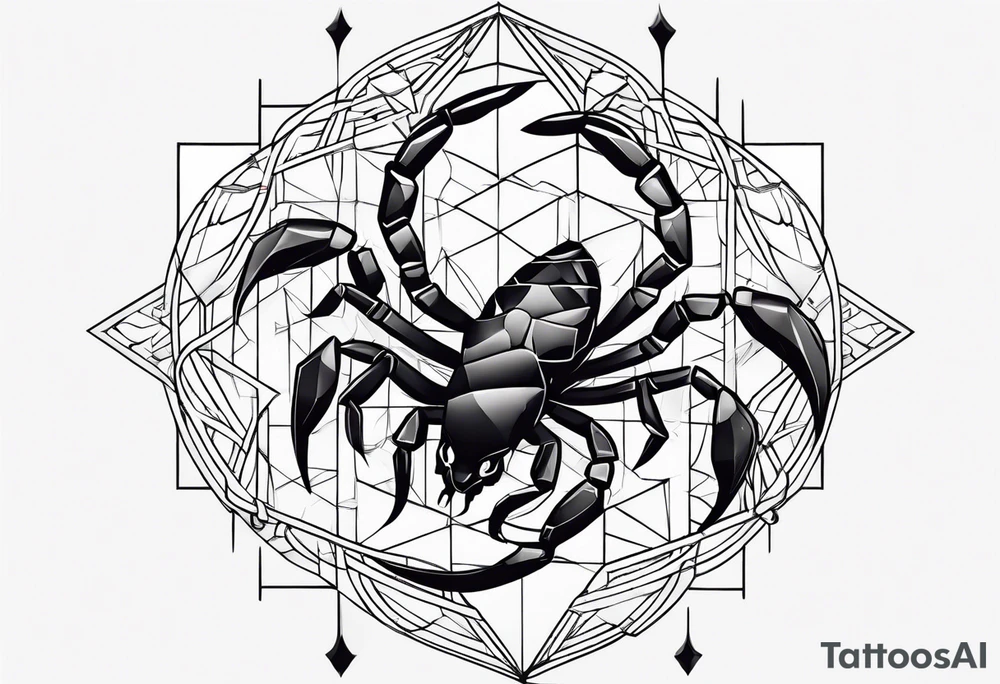 scorpion anima tattoo idea