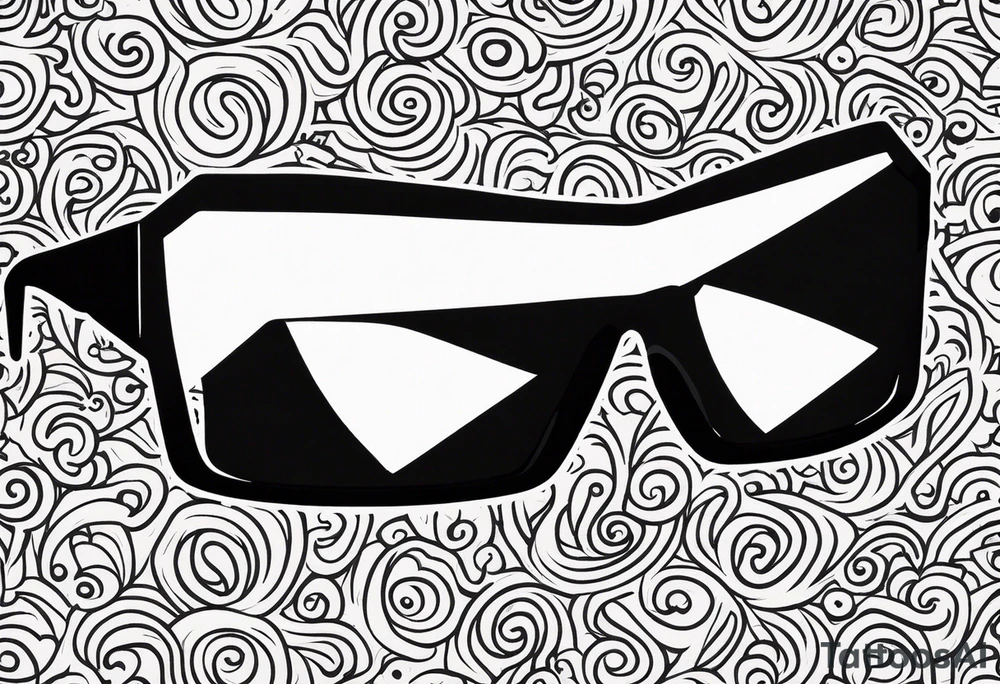Officer Sunglasses tattoo idea
