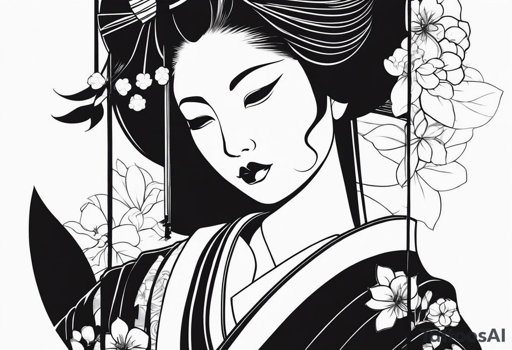 Geisha tattoo idea