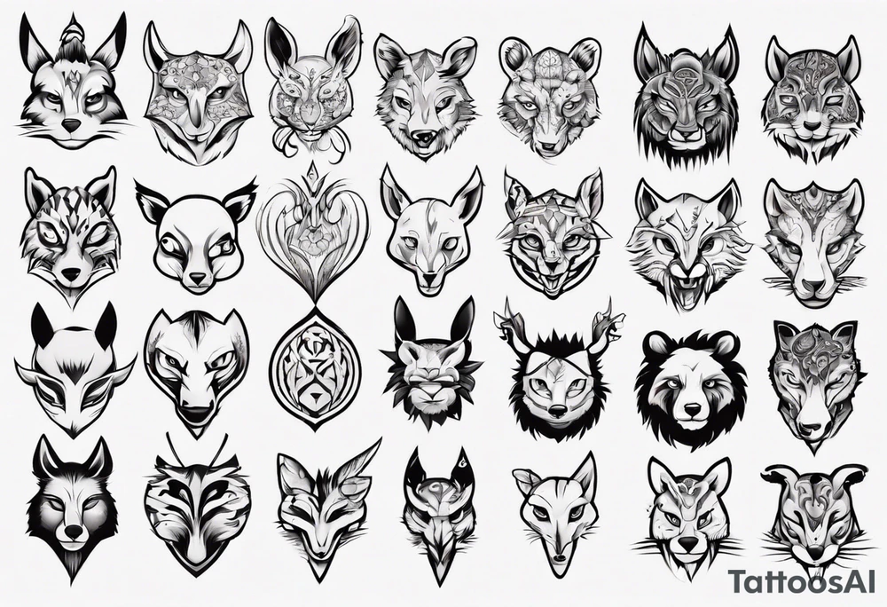 Animal tattoo idea