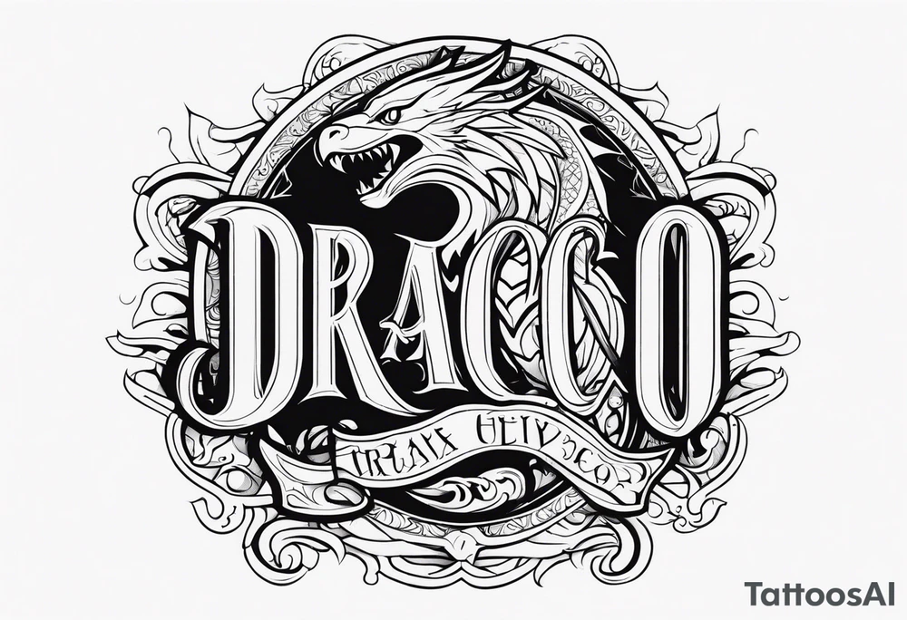 DRACO tattoo idea