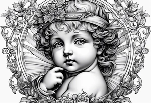 putto tattoo idea