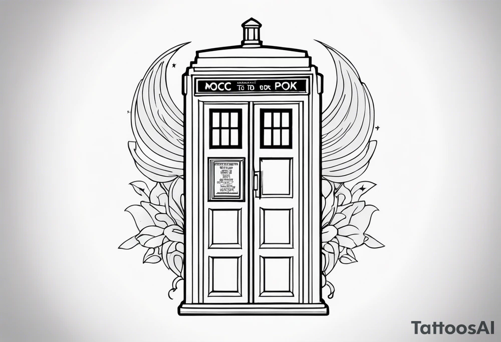 Dr who tattoo idea