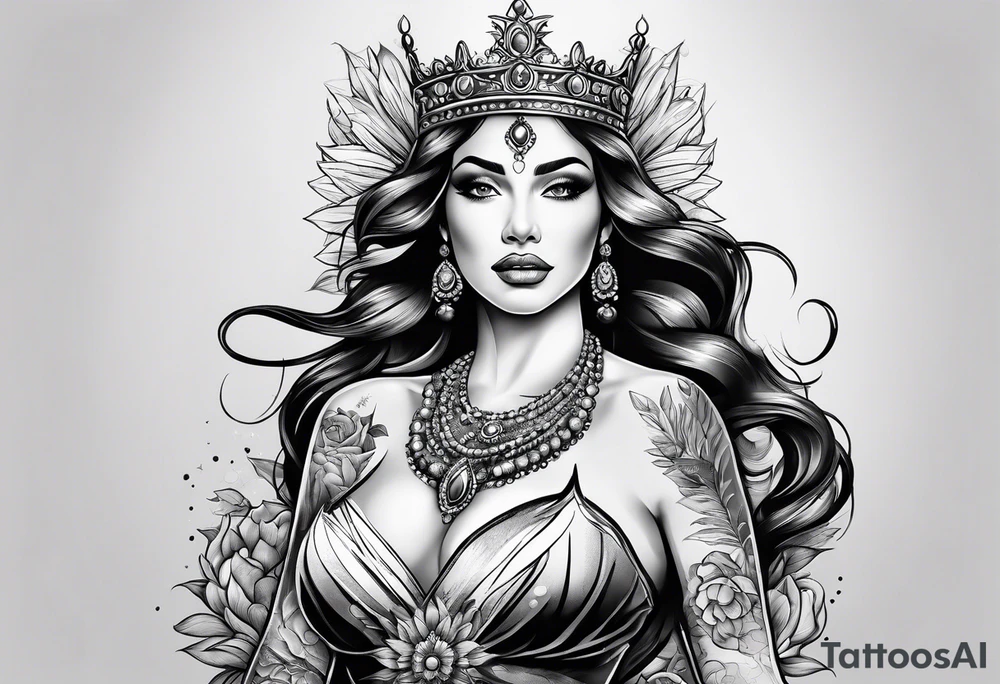 Queen tattoo idea