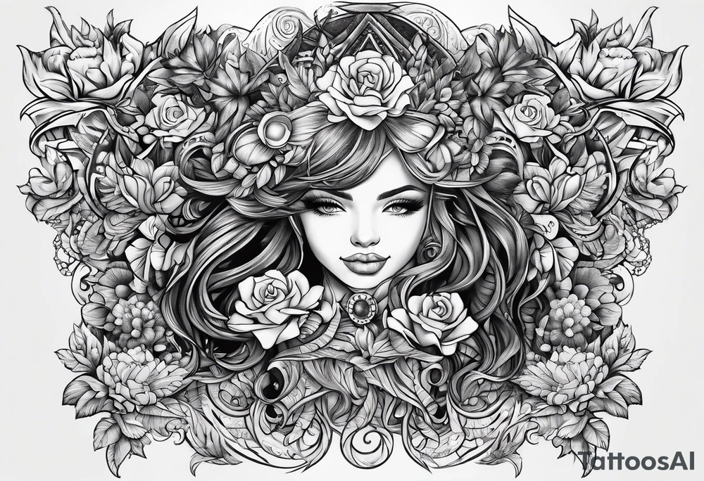 robert and linda subero name tattoo idea