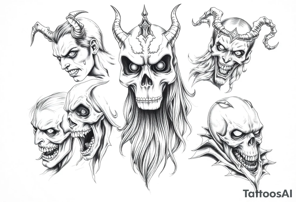 7 deadly sins tattoo idea