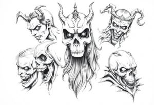 7 deadly sins tattoo idea