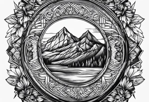Spear tattoo idea