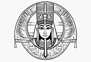 Egyptian tattoo idea
