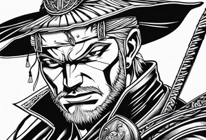 atlanta falcons, zoro one piece tattoo idea