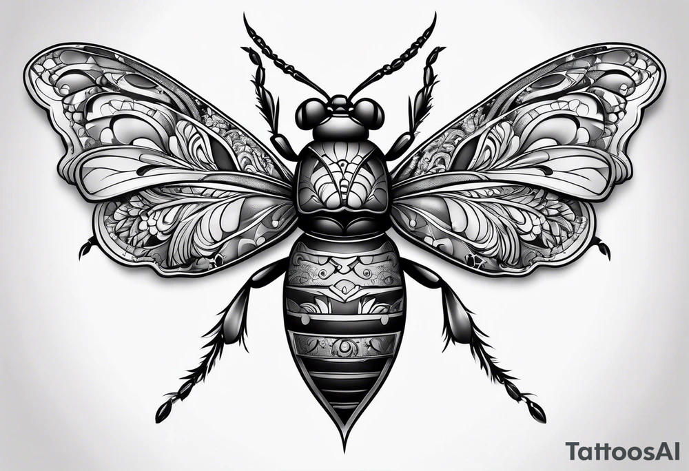 big bug tattoo idea