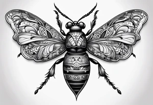 big bug tattoo idea