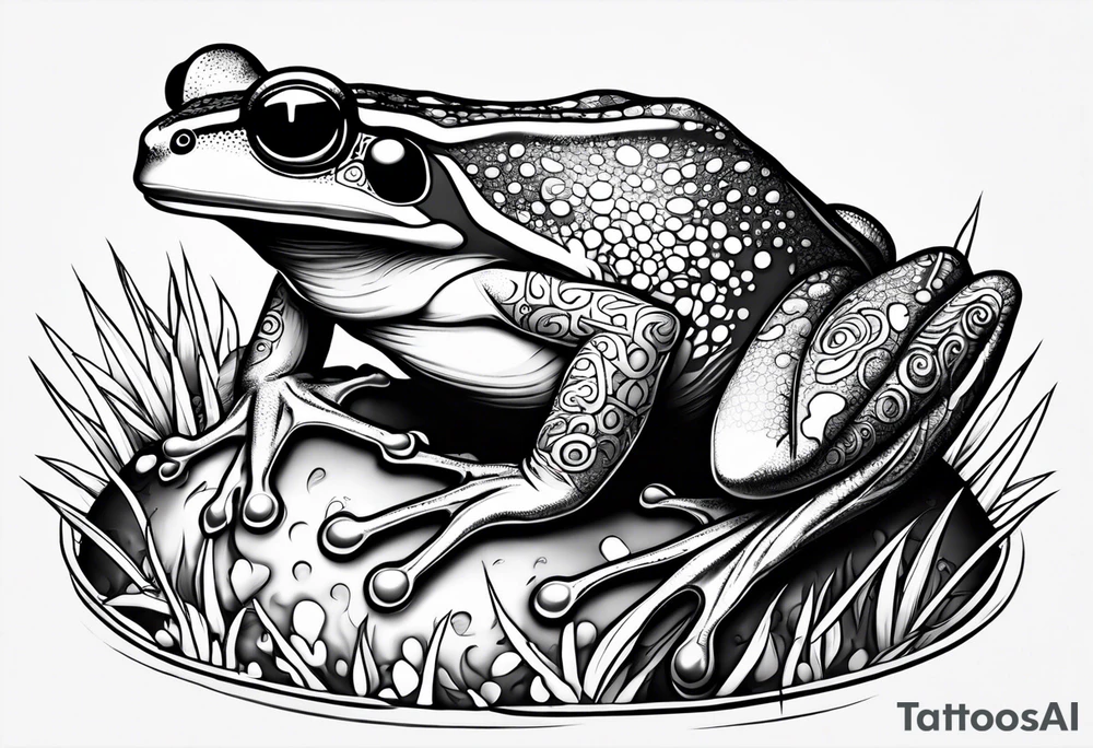 frog tattoo idea