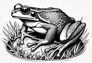 frog tattoo idea